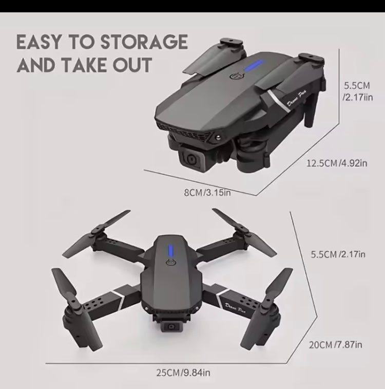 2024 Pro RC Drone 4K Professional HD Dual Camera 3 batteries 1080P wide angle WiFi FPV Foldable Quadcopter Helicopter


Foldable Drone With Long Flight Time 1.5 Hours】 With upgrade batteries, you can enjoy playing with the drone for 1.25 Hours(utilizing 3