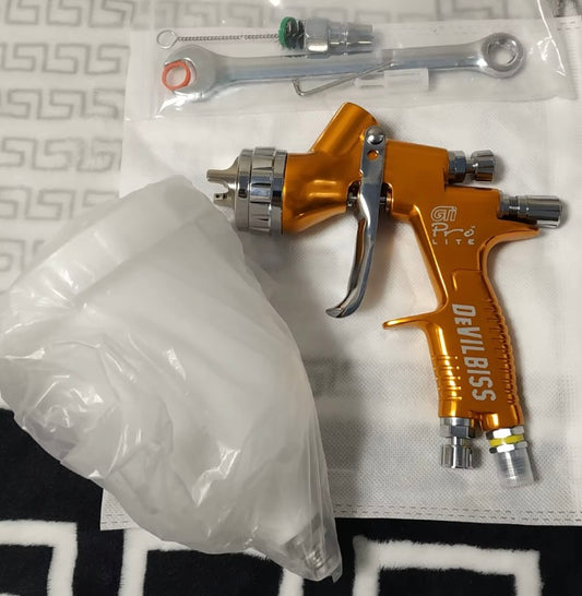 Replacement T110 1.3mm/1.8mm Spray Gun Nozzle for DevilBiss HVLP PRO Paint Tool

Available in two different nozzle sizes 1.3 mm and 1.8 mm . Let us know about your choice of nozzle size and we will ship that . Price is for one nozzle sized one spray gun o