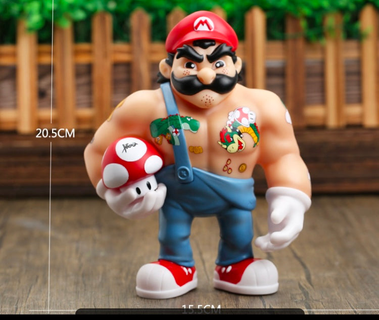 Nintendo Super Mario Luigi Bros Muscle Action Figure Model Game Collection Toy

Price is for one character only . Luigi or Super 
Mario

If you want both we have discounts available 

Let us know about your choice of character at the time of purchase and