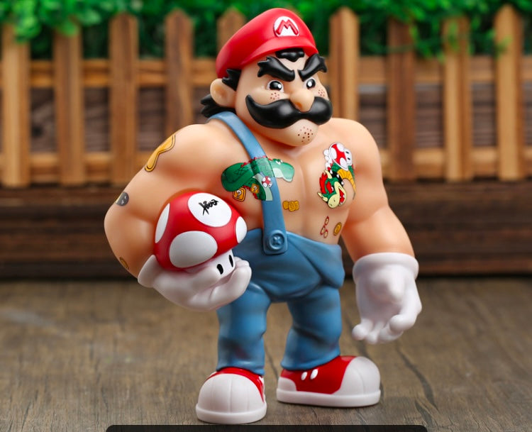 Nintendo Super Mario Luigi Bros Muscle Action Figure Model Game Collection Toy

Price is for one character only . Luigi or Super 
Mario

If you want both we have discounts available 

Let us know about your choice of character at the time of purchase and