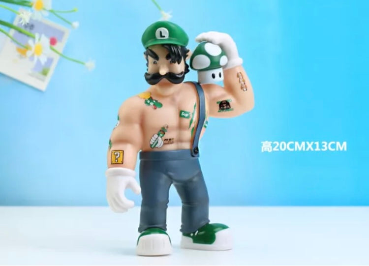 Nintendo Super Mario Luigi Bros Muscle Action Figure Model Game Collection Toy

Price is for one character only . Luigi or Super 
Mario

If you want both we have discounts available 

Let us know about your choice of character at the time of purchase and