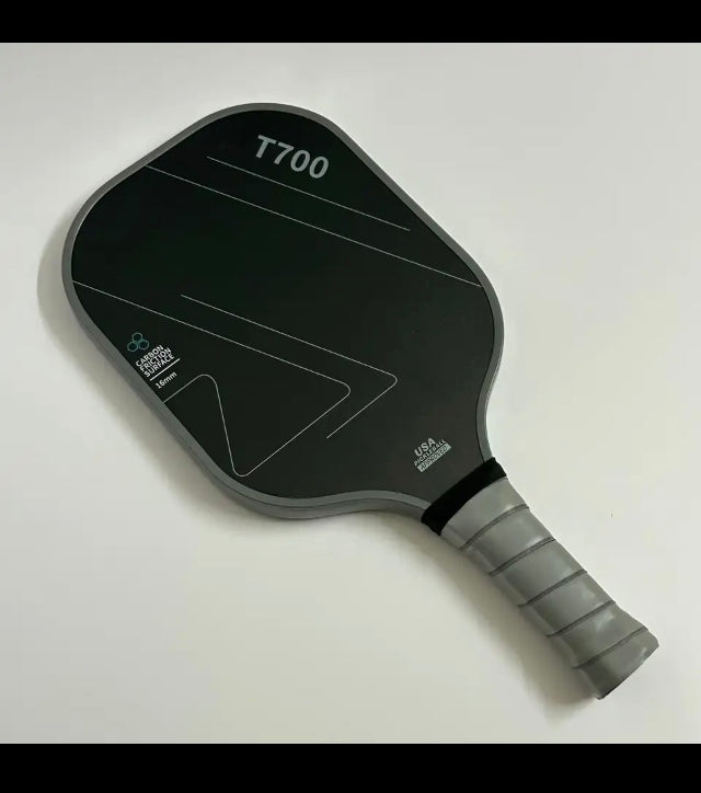 Pickleball Paddle T700 Carbon fiber charged surface technology for Increased Power Feel Fully Encased  Sweet Spot USAPA Approved

Includes : 1 pickle ball paddle