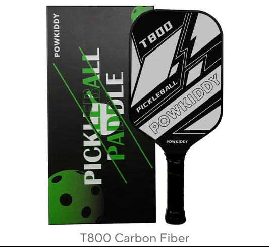 Pickleball Paddle T800 Carbon fiber charged surface technology for Increased Power Feel Fully Encased  Sweet Spot USAPA Approved

Includes : 1 pickle ball paddle