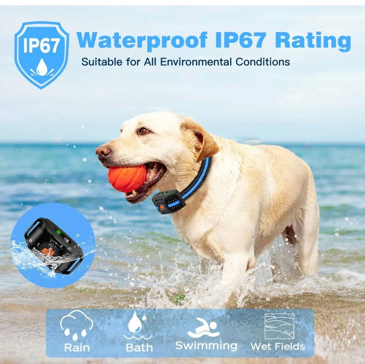 Dog Training Wireless Rechargeable Collar  Waterproof Beep Vibration Shock 3300Ft with remote smart pet 

for Small Medium Large Dogs

- Auto wireless detection for instant operation and efficient dog training.

- Ergonomic and  big buttons for easy acces