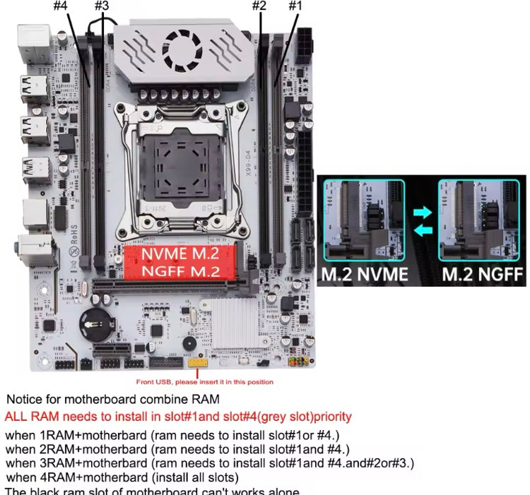 X99 motherboard D4 LGA 2011 3 with M.2 slot Support X99 C612chip DDR4 Memory SATA3.0 USB3.0 PCI16X


Chipset: Intel X99


Onboard LAN: 1x RJ45


Maximum Ram Capacity: 128 GB


Processor compatibility: Intel Xeon


Processor compatibility: Intel 0thers


P