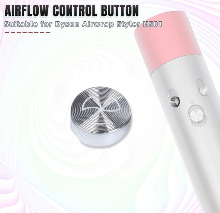 Airwrap Hair Styler Dryer Curler Original Power Fan Heat Control Button HS01 HS05 

Used good working condition 

Price is for one button only of your choice 

1) Power button
2) heat control button
3) fan control button

Can be used along with krazy glue