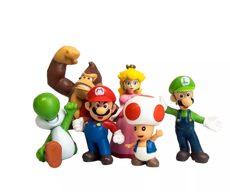 6pcs/Set Super Mario Bros PVC Action Figure Toys Collection Figurines Model Gift


Enhance your collection with this amazing set of Super Mario Bros PVC Action Figure Toys. The set includes six figures of different characters from the Super Mario Bros uni