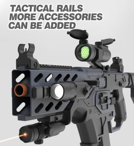 Automatic Toy Gun Electrical Motorized Dart Blaster For Nrf Foam Bullets Elite 

DO NOT DELIVER TO: CA, IL, CT, NJ, NY

Colors : Grey 

FULLY AUTOMATIC, BATTERY-POWERED : 

Our toy gun comes with rechargeable batteries and a USB charging cable that is rec