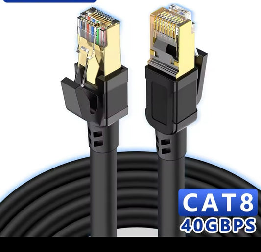 Cat 8 Ethernet RJ45 Cable Super Speed 40Gbps Patch LAN Network Gold Plated 100ft

100ft length 

Cat 8 Ethernet RJ45 Cable Super Speed 40Gbps Patch LAN Network Gold Plated Lot

Heavy duty & Direct Burial】: The double shielded Cat8 Ethernet cable is super-