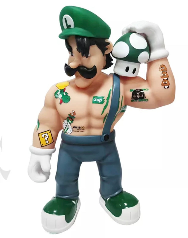 Nintendo Super Mario Luigi Bros Muscle Action Figure Model Game Collection Toy

Price is for one character only . Luigi or Super 
Mario

If you want both we have discounts available 

Let us know about your choice of character at the time of purchase and