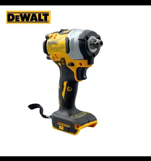 Dewalt DCF922B 20V MAX 1/2” cordless  compact Impact Wrench Rechargeable High Torque 205Nm(Reverse) RPM 2500 Bare Tool ( No battery ) 

STRONG PERFORMANCE: Up to 300 ft-lbs of max fastening torque and 450 ft-lbs of max breakaway torque

ENHANCED USER CONT